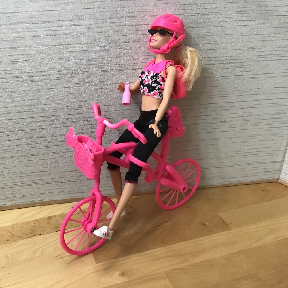 Barbie Doll and Bicycle
